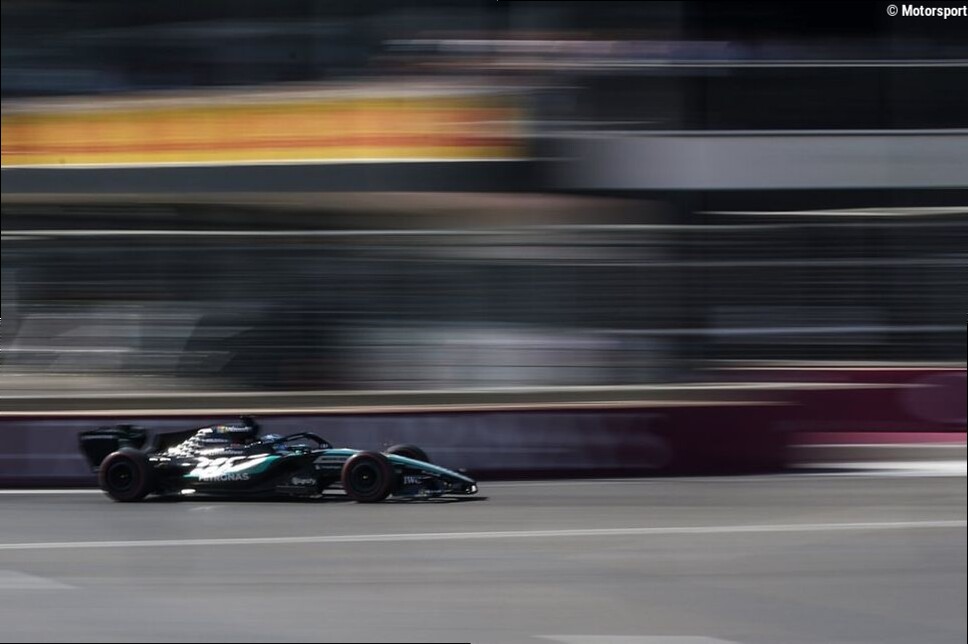 Por qué la enorme ventaja de Mercedes en los libres de Bakú puede no reflejar la realidad