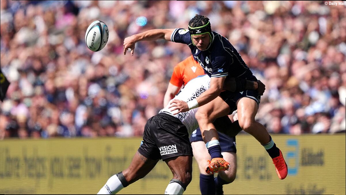 Scotland and Edinburgh star Darcy Graham out for the rest of the year with bicep injury