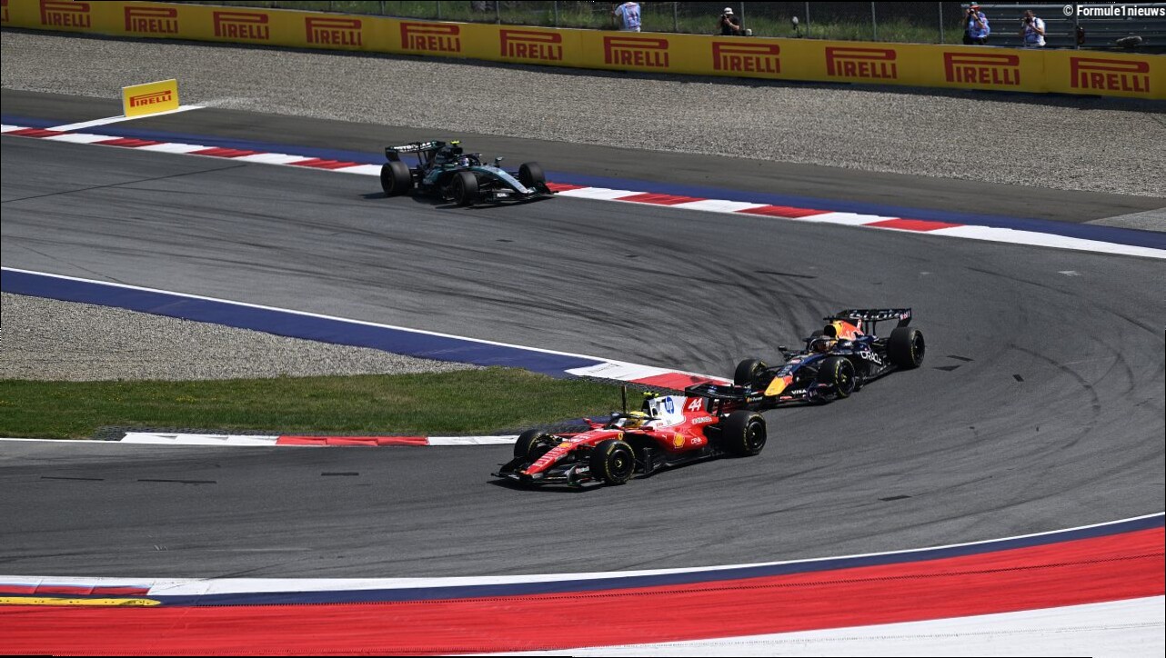 Hamilton krijgt berisping na 'fucking dangerous' incident met Lawson