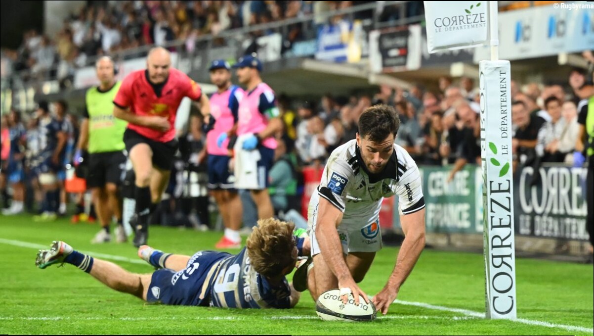 Pro D2 - Brive enchaîne une cinquième victoire face à Colomiers et prend provisoirement la tête du championnat
