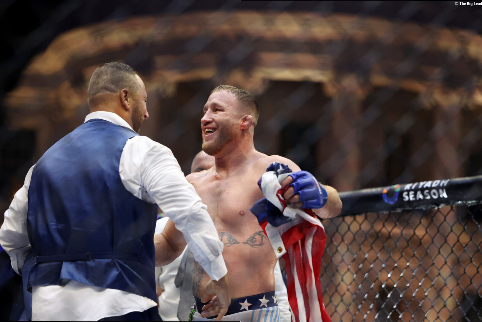 UFC champion Justin Gaethje remains uncertain he'll fight again after stellar 2026