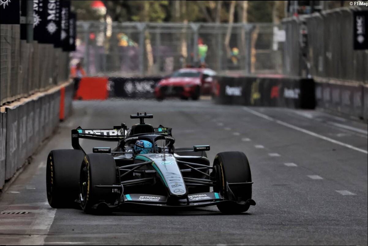 Mercedes écrase la concurrence à Bakou : ses rivaux déjà sans réponse ?