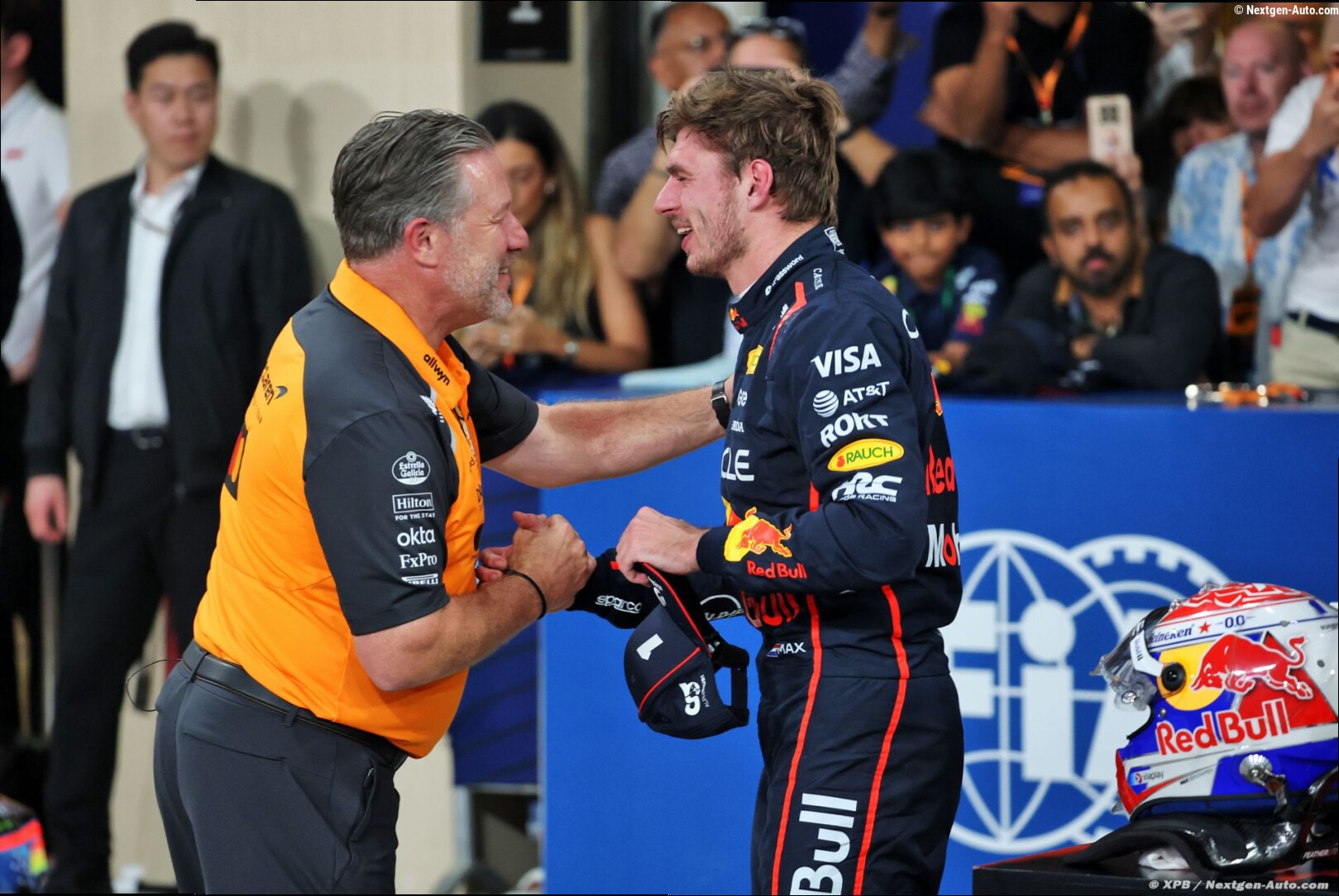 Brown confirme que 'la porte est grande ouverte' pour Verstappen chez McLaren F1