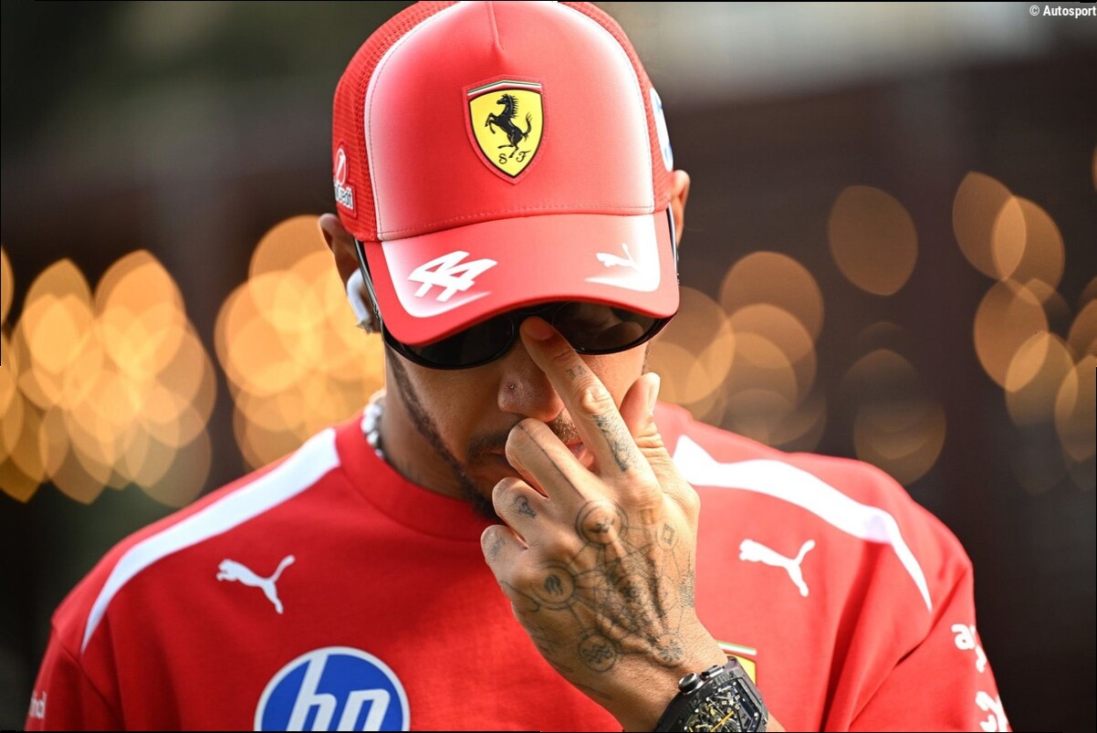Hamilton frustrated after late Ferrari qualifying strategy change: 'I towed Charles the whole time'