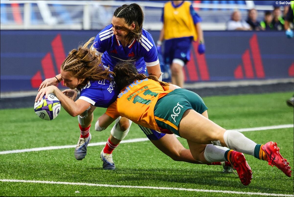 « On a rarement gagné contre le Canada, donc on sait à quoi s'attendre » : le XV de France féminin, miraculé contre l'Austral