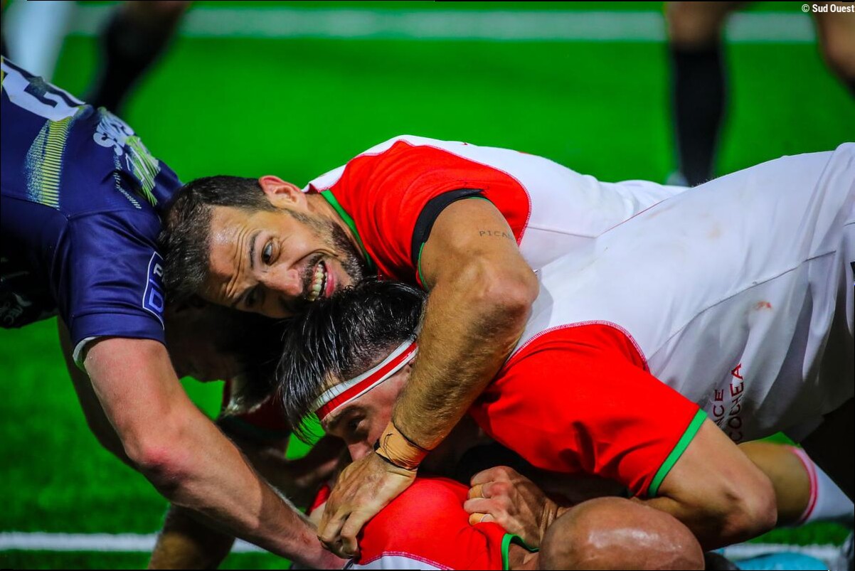 Vidéo. Biarritz Olympique : « On est désolés, mais le plus important c'est la victoire », Kylian Jaminet lucide après Montaub