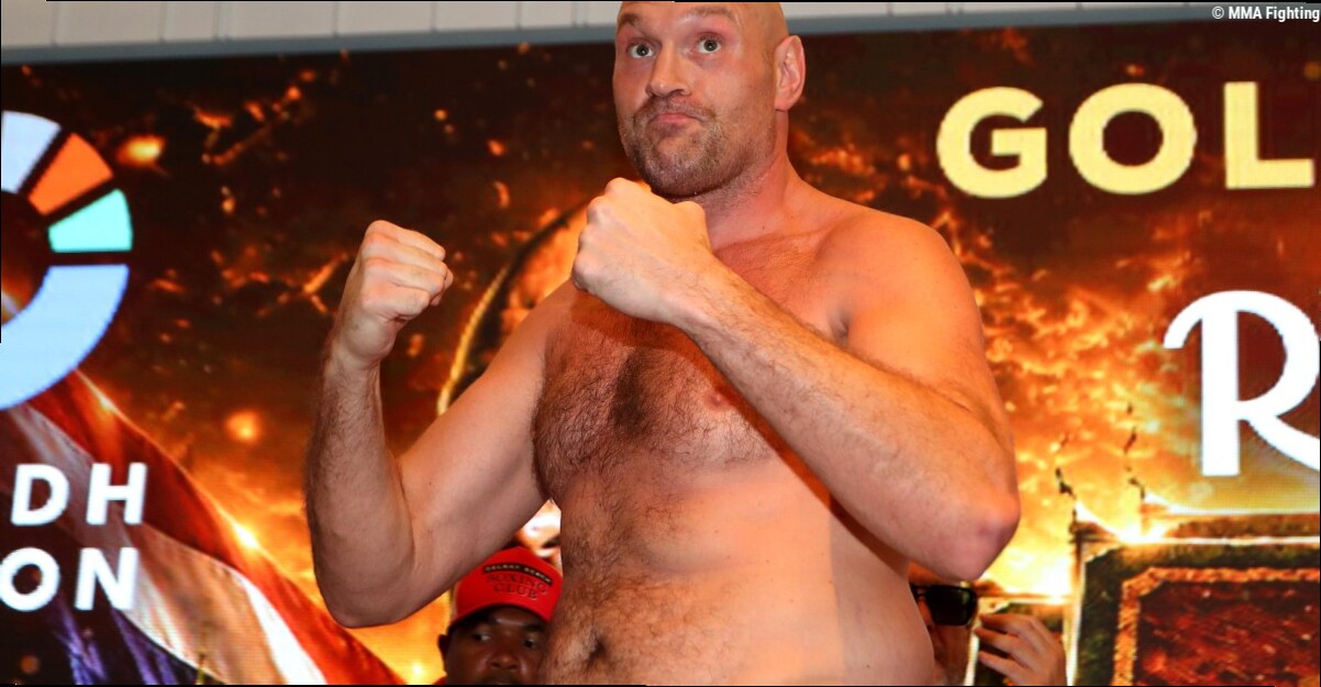 Tyson Fury says he wants Dana White involved in superfight with Anthony Joshua: 'Two baldies together'