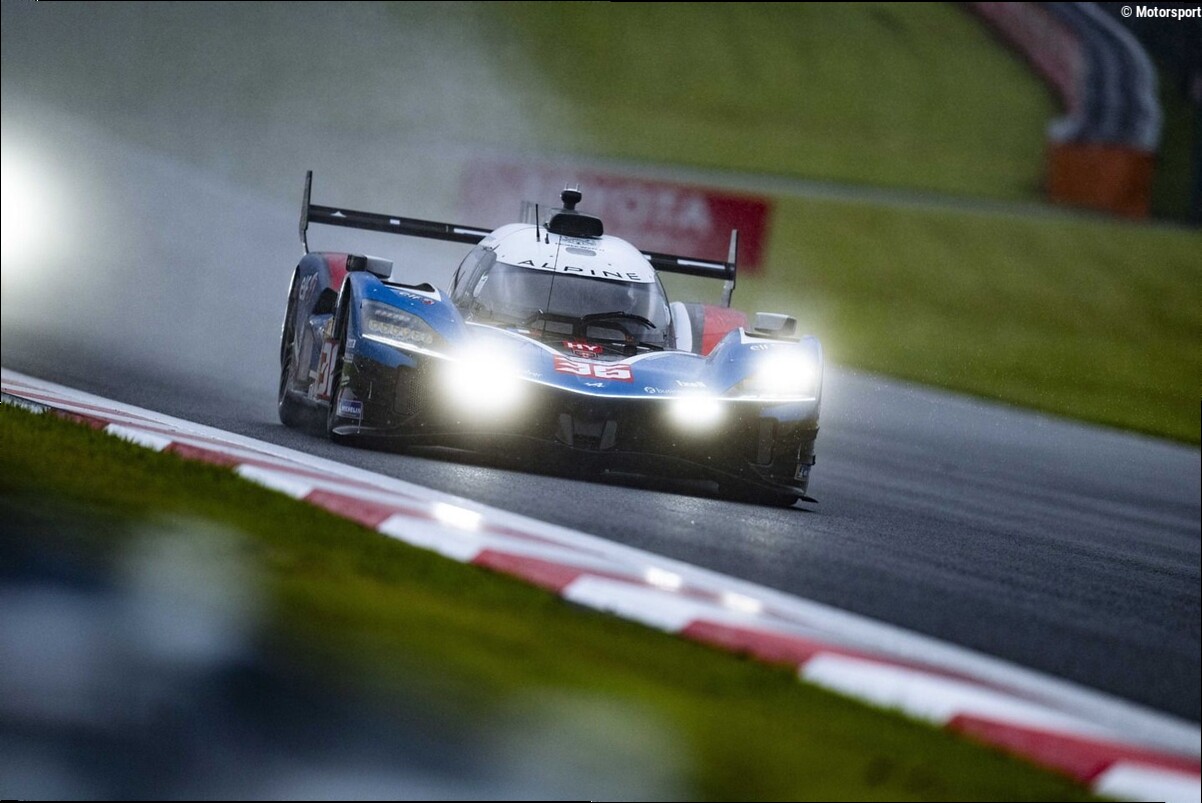 WEC | Il diluvio cancella le Qualifiche del Fuji, Hyperpole ad Alpine e Ford, indietro Ferrari e BMW