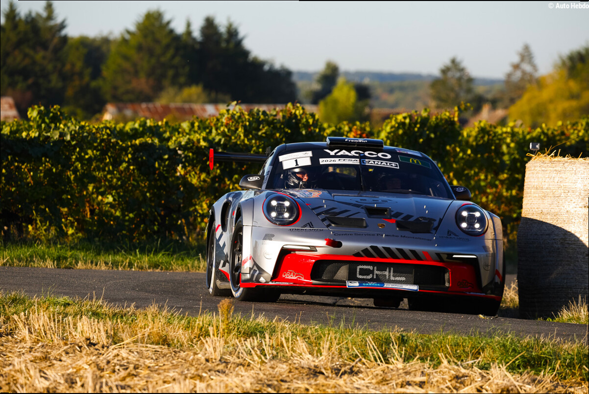 Rallye Cœur de France Centre-Val de Loire – ES1 : Astier prend le pouvoir d'entrée de jeu