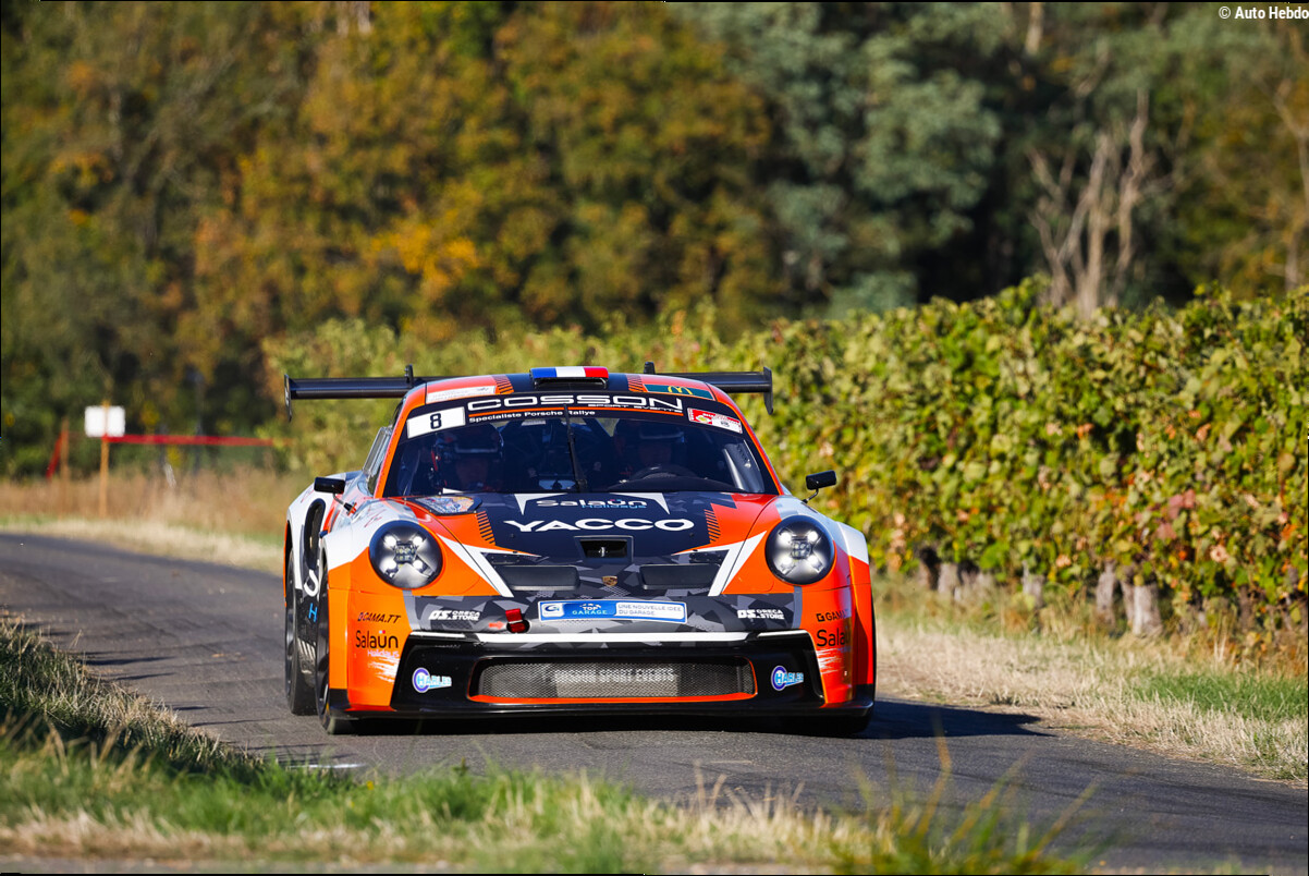Rallye Cœur de France Centre-Val de Loire – ES4 : Tony Cosson et Kévin Millet se réveillent