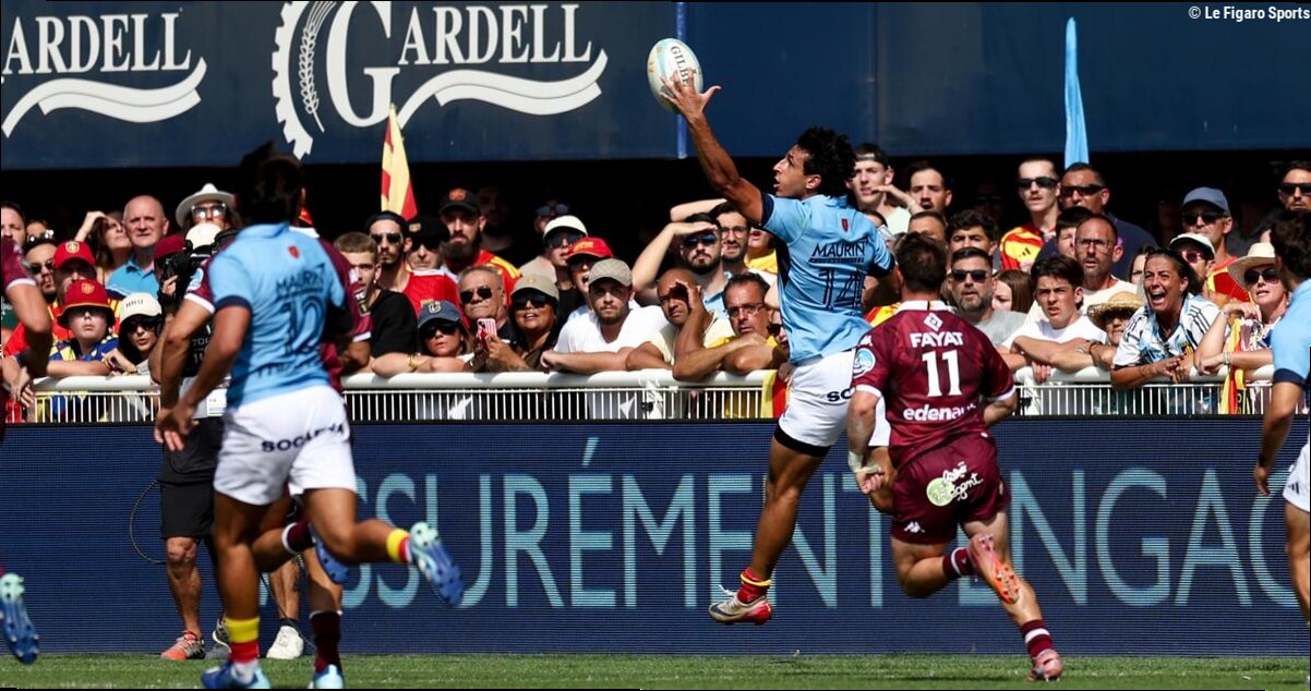 Top 14 : en vidéo, l'essai de grande classe qui lance Perpignan contre l'UBB