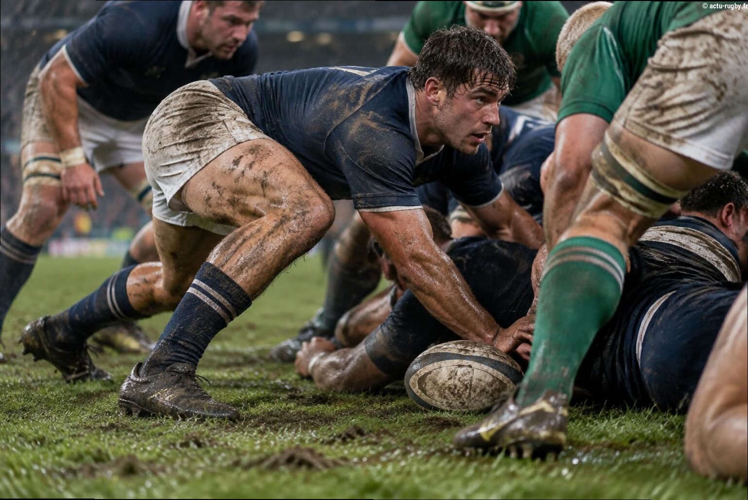 Le lien direct entre la dorsiflexion de la cheville et la posture rasante du flanker sur les regroupements