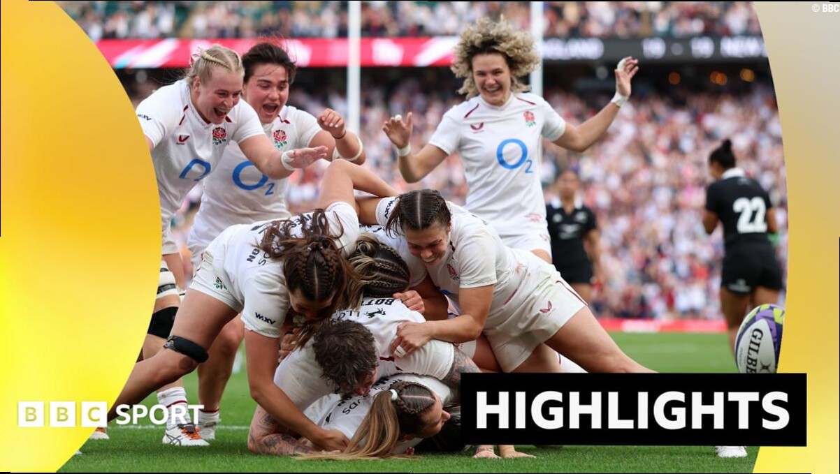 England secure win over New Zealand with last-gasp try