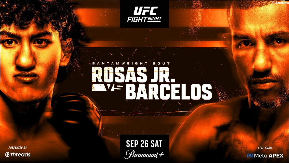 UFC Vegas 121 – Rosas Jr. vs Barcelos : Tous les résultats