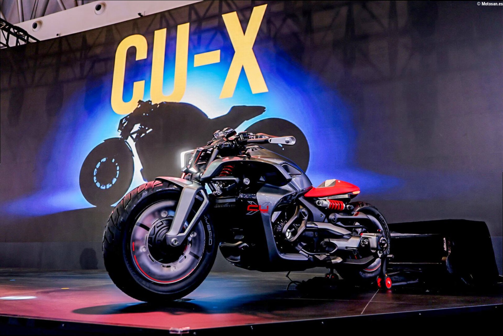 Voge mira al futuro: así es la CU-X Hybrid Concept con inteligencia artificial