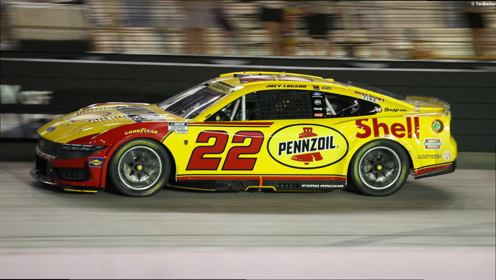 Joey Logano on pole for Hollywood Casino 400 after NASCAR Cup practice, qualifying at Kansas canceled