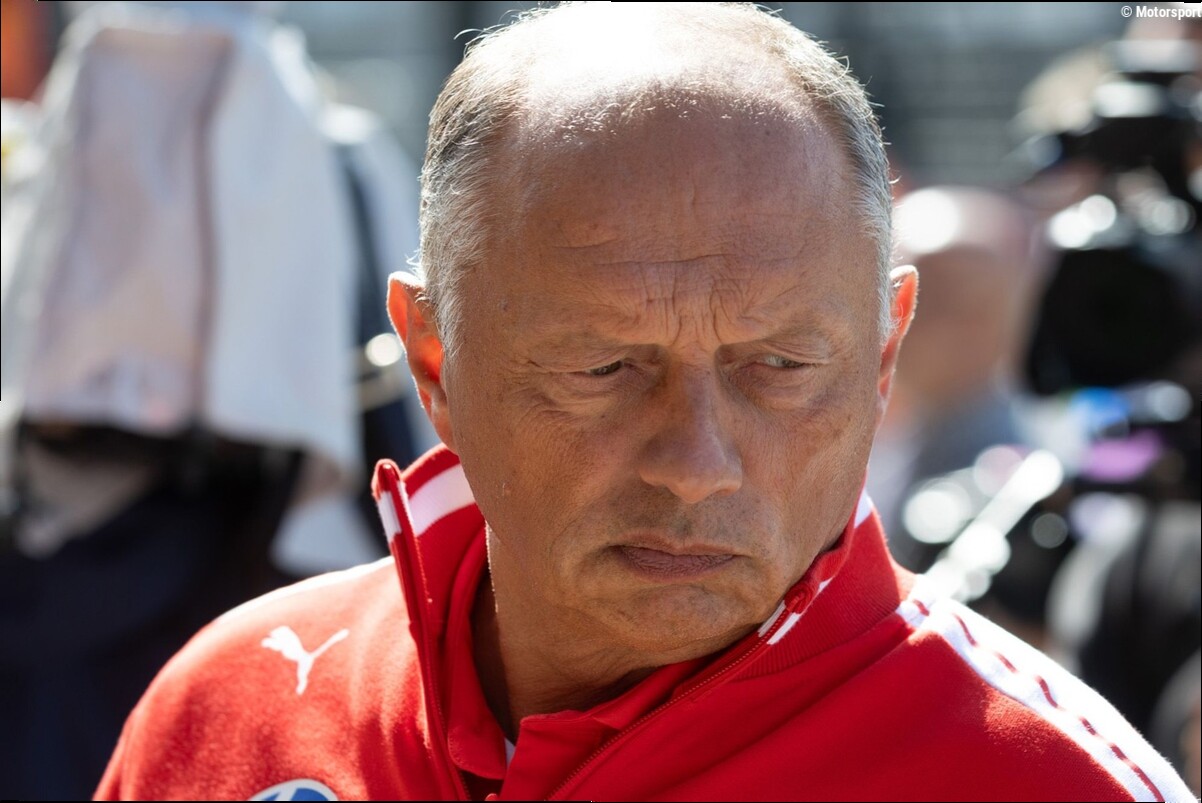 Vasseur explica por qué Ferrari no pudo hacer más: "No podíamos adelantar"