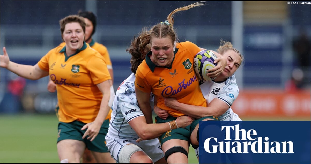 Wallaroos storm back in second half to blow away Scotland in WXV series