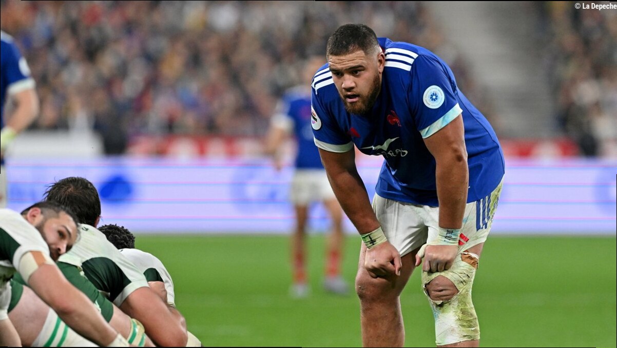 Fabien Galthié en "colère" après la blessure d'Emmanuel Meafou : "Le plaquage, il est illégal pour moi", peste le sélectionne