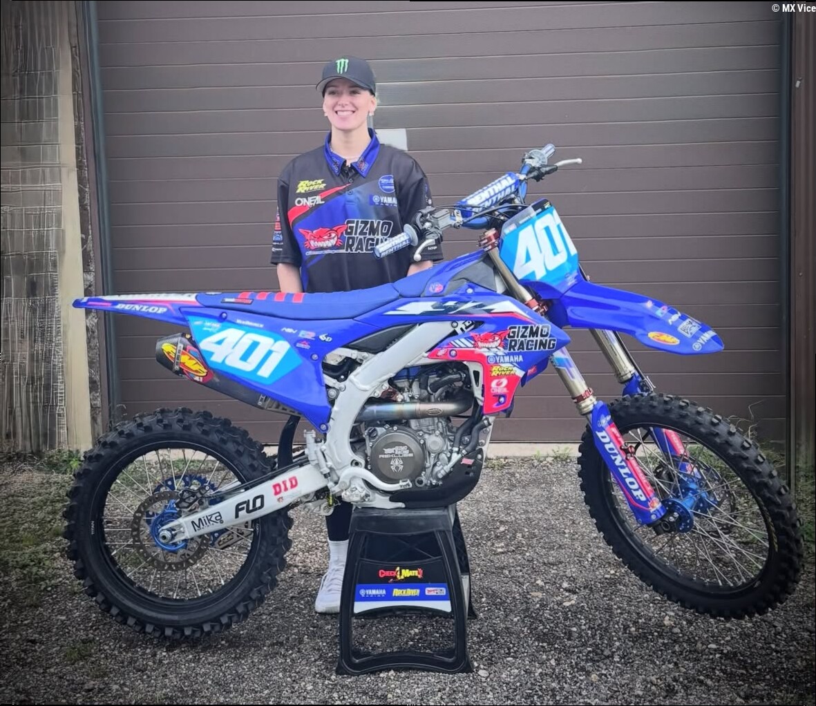 Lotte van Drunen out of SuperMotocross finale in Ridgedale