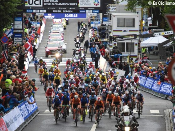 Listado oficial de ciclistas inscritos en la prueba en lÃ­nea Ã©lite masculina del Mundial de Montreal 2026 [Dorsales]
