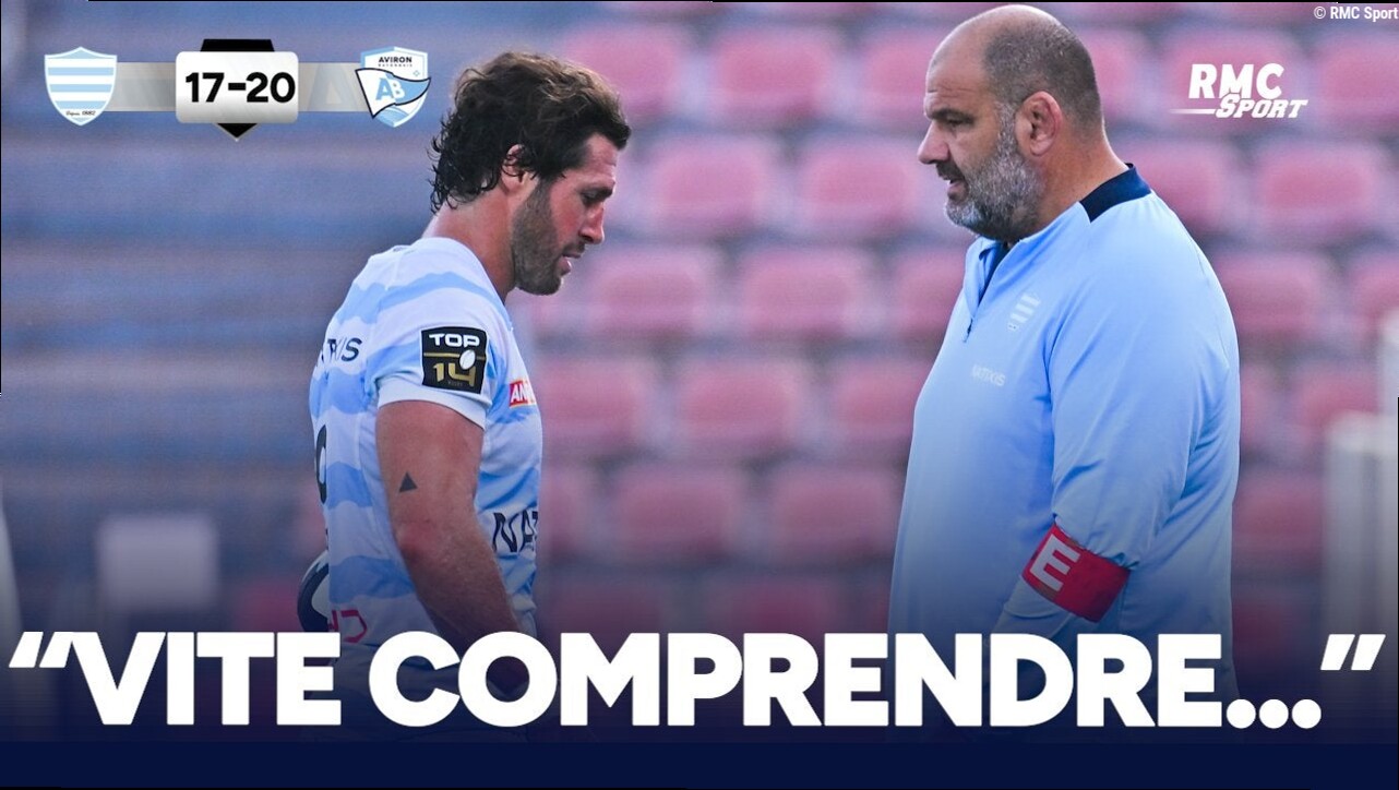 Racing 17-20 Bayonne : "Comprendre vite qu'on va jouer 8 mois à l'extérieur" Collazo déçu