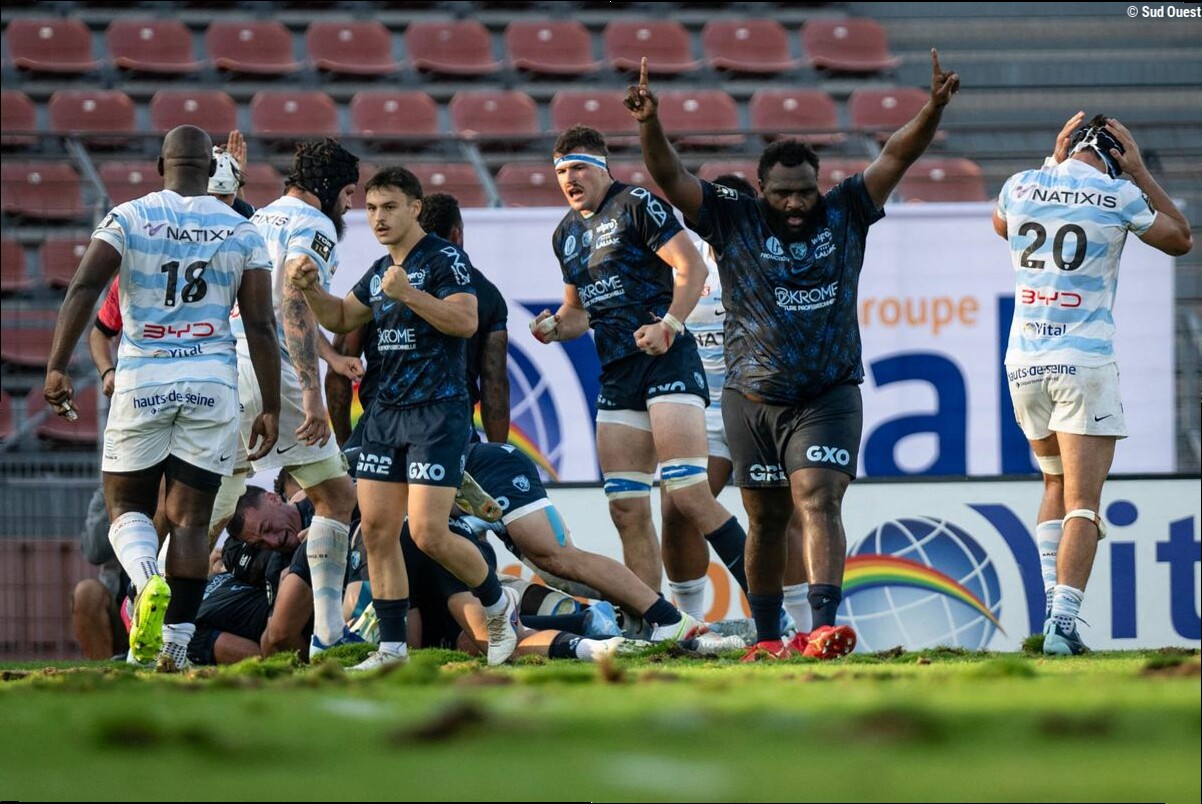 Top 14 : sans avoir l'air d'en vouloir, l'Aviron débloque enfin son compteur à l'extérieur