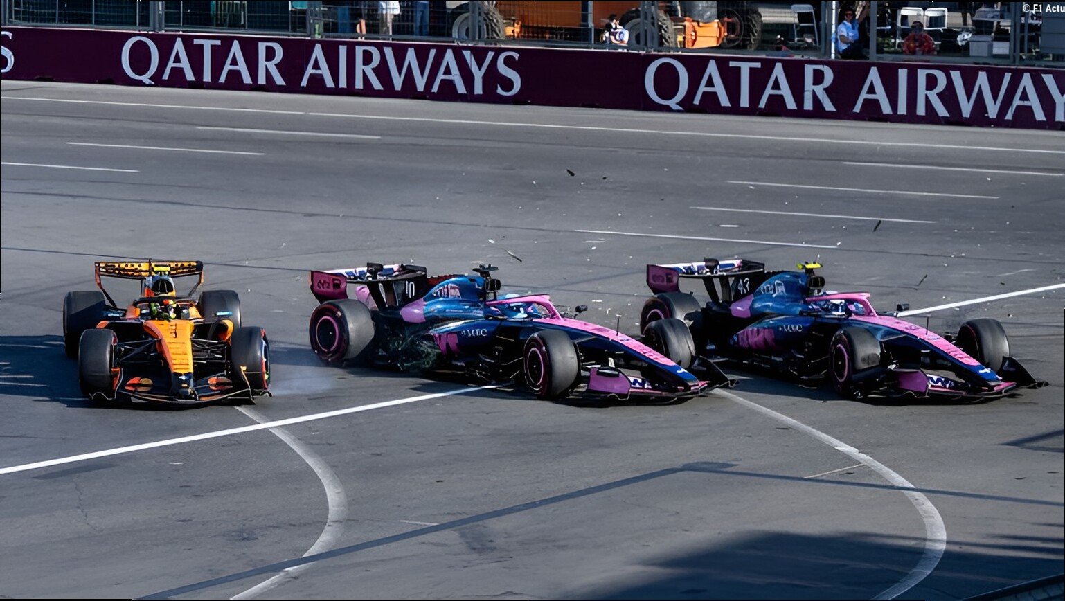 Norris explose à Bakou : Colapinto « ne devrait pas être en F1 »