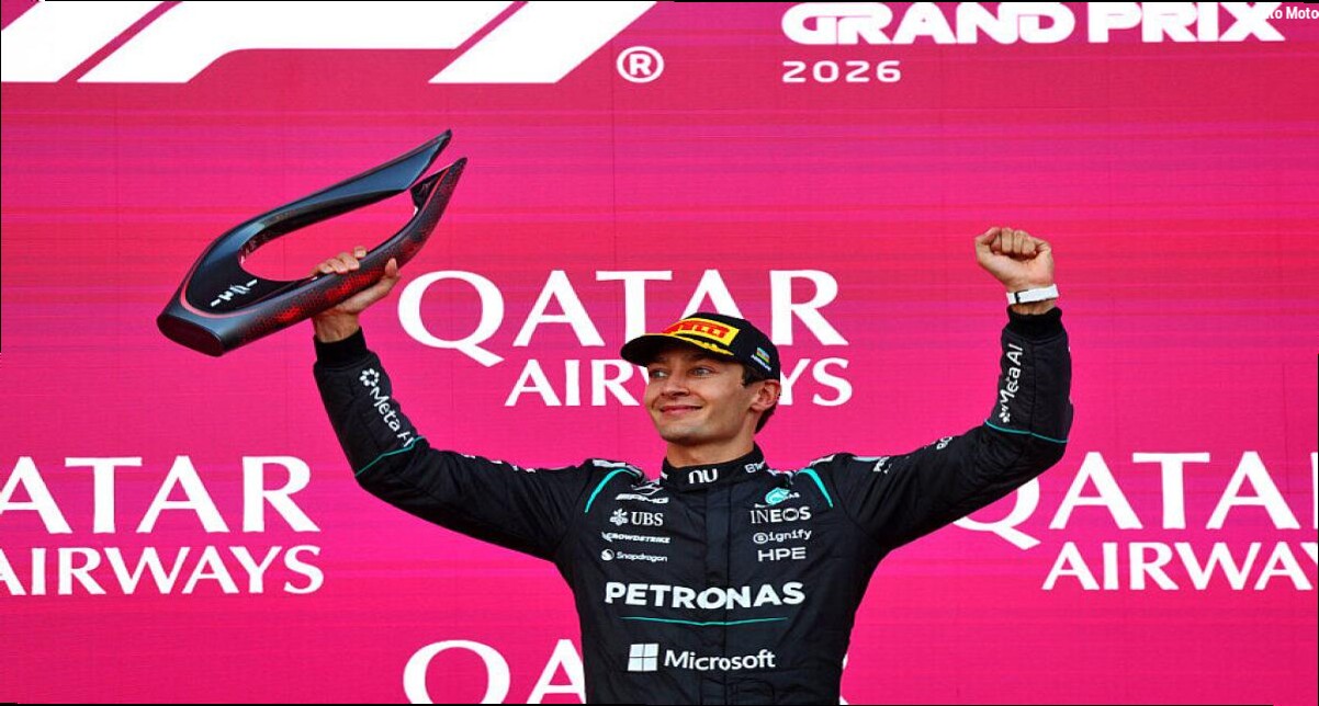 F1 : Russell frappe fort et réduit l'écart avec Antonelli, le classement après Bakou