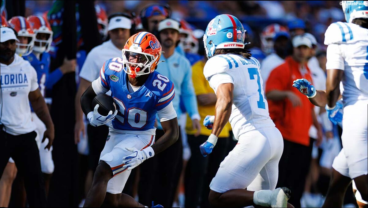 Nobody was more pumped than Florida HC Jon Sumrall watching Duke Clark's bonkers 45-yard TD