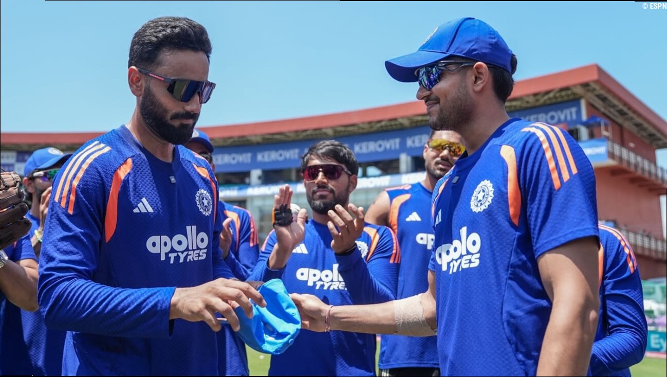 Naman Dhir makes his debut, India ask West Indies to bat in ODI series opener