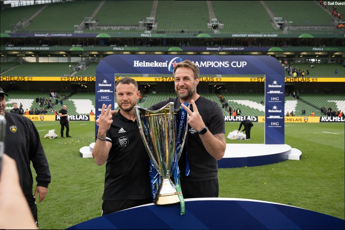 Le Stade Rochelais, qui souhaite resserrer son staff autour de Ronan O'Gara, ne devrait pas conserver Sébastien Boboul et Rom