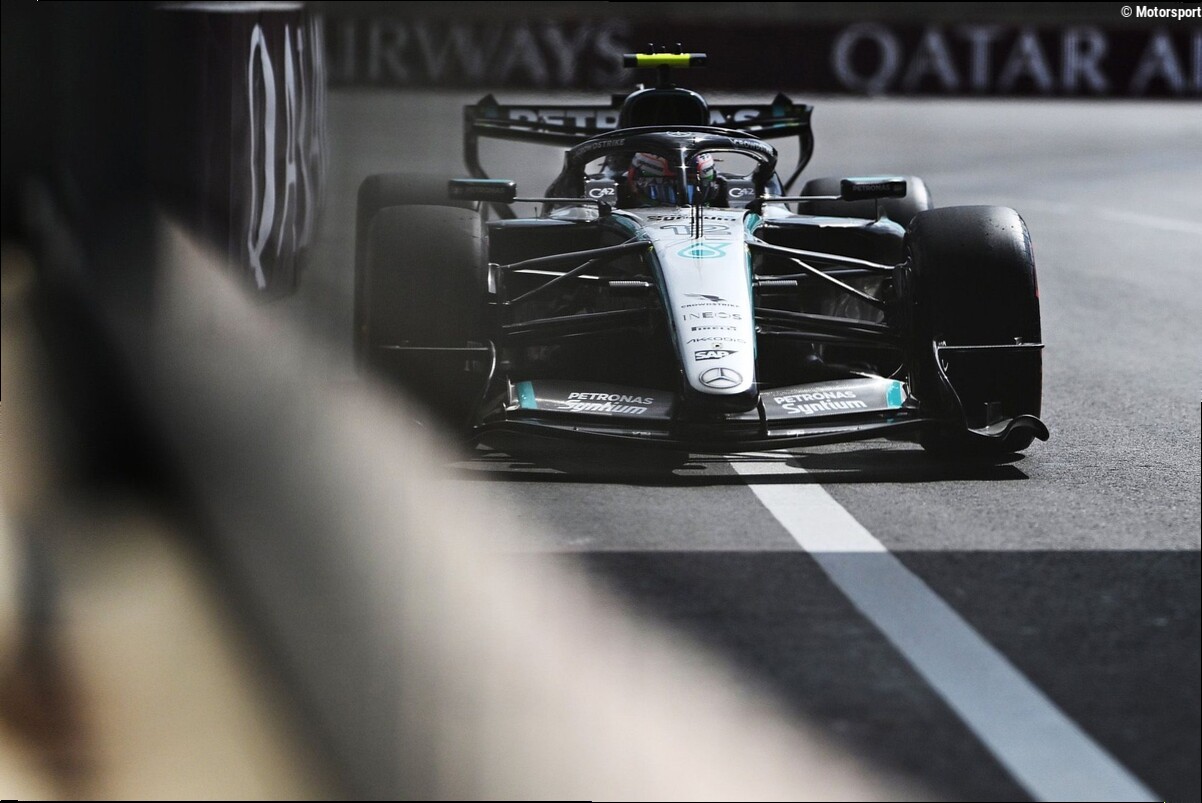 Por qué Mercedes no esperaba un "Monza 2.0" de Antonelli en Bakú