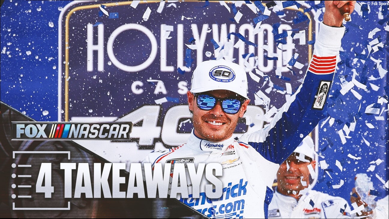 4 Takeaways From Kansas & Kyle Larson's Huge Second Win Of The Chase