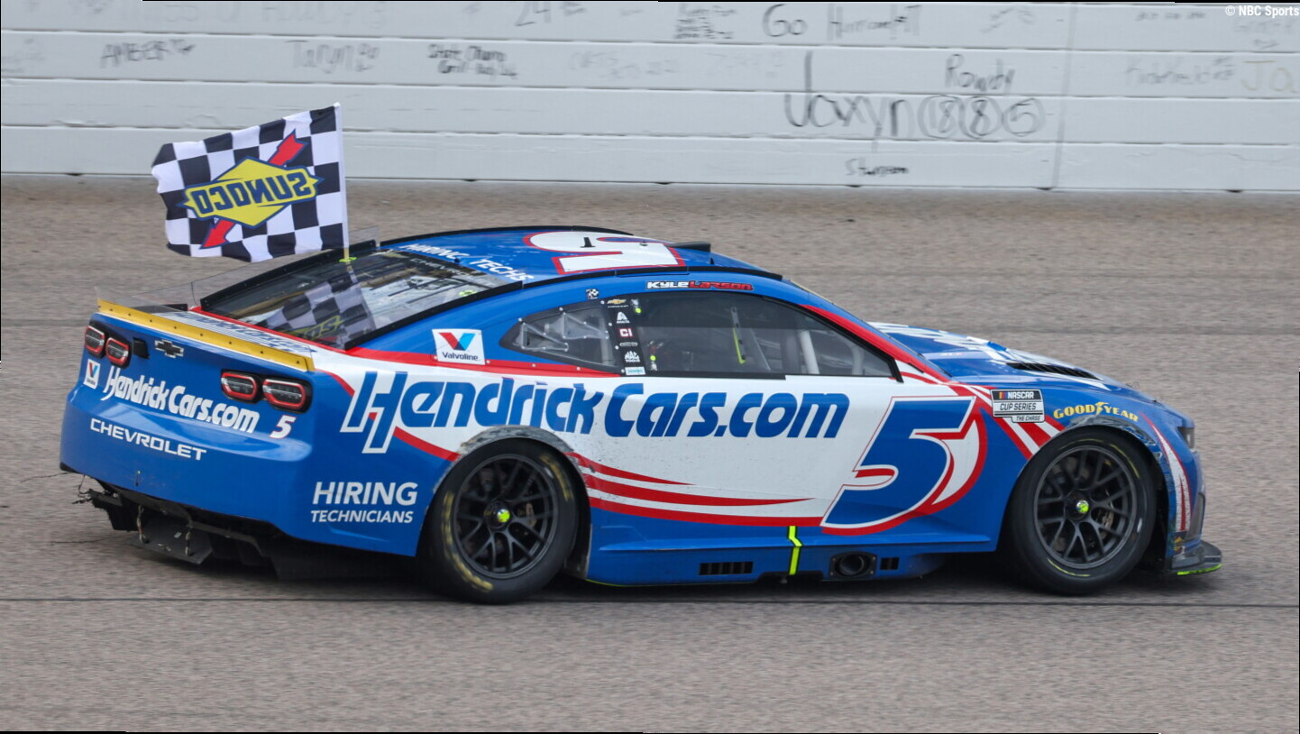What Cup drivers said after Chase win by Kyle Larson at Kansas Speedway