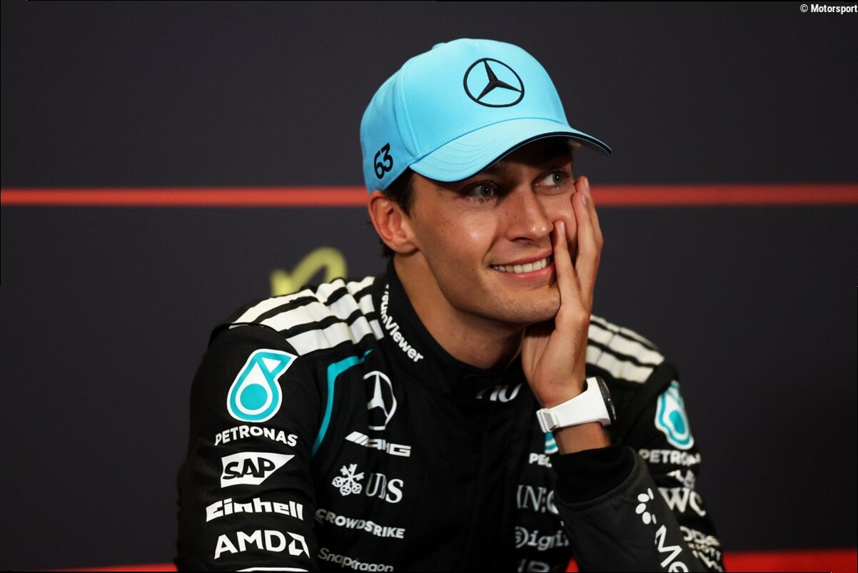 Russell recupera la confianza tras su victoria en Bakú: "Habría sido muy fácil perder la fe"
