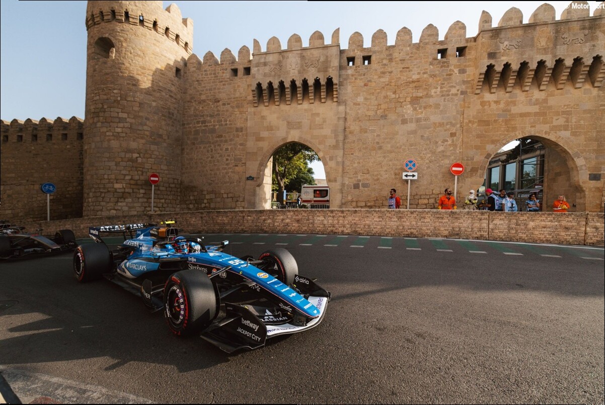 Vowles pone en valor las mejoras del Williams y elogia el trabajo de Sainz en Bakú