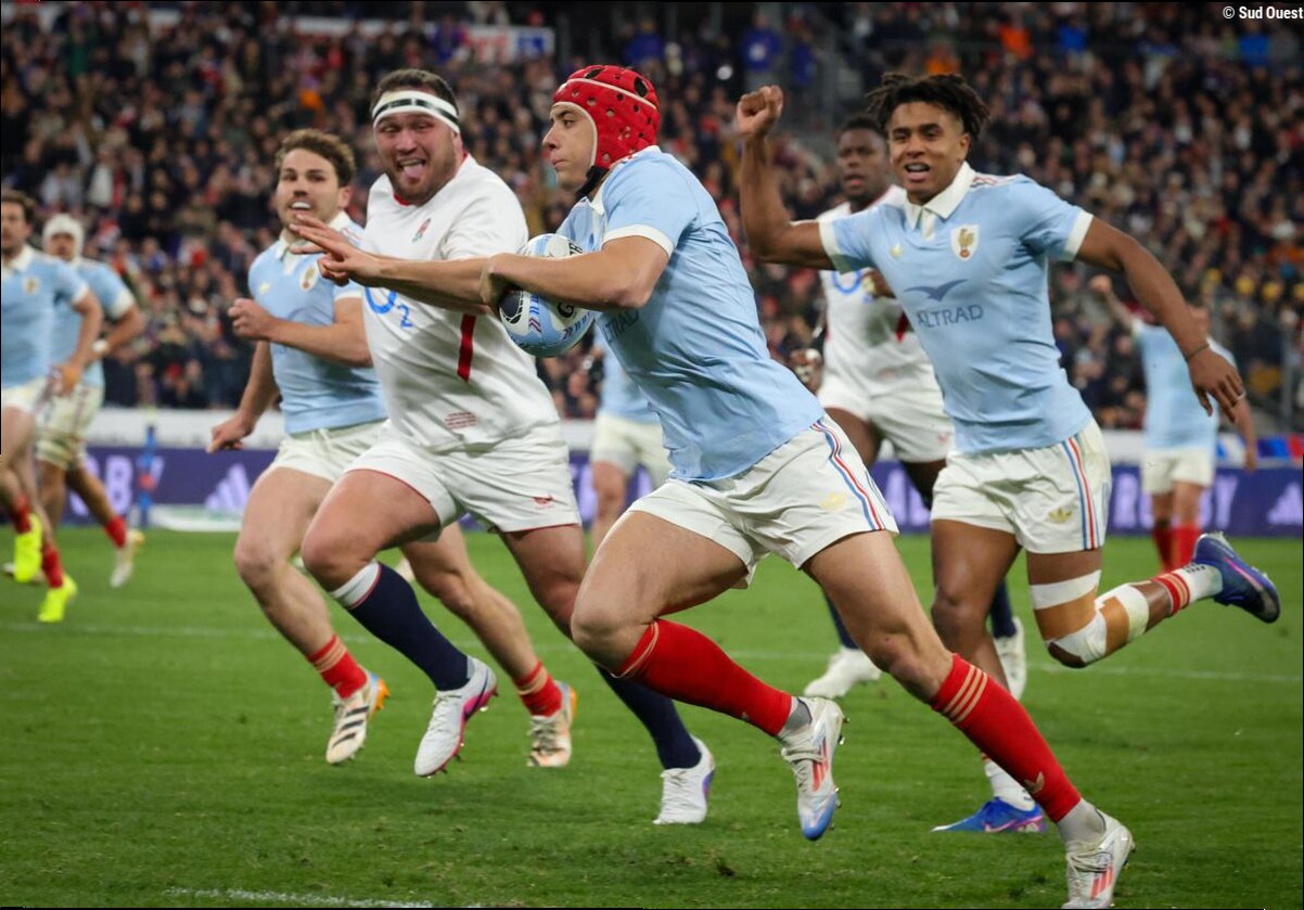 Nuit du rugby 2026 : comme une évidence, Louis Bielle-Biarrey de nouveau sacré meilleur international français