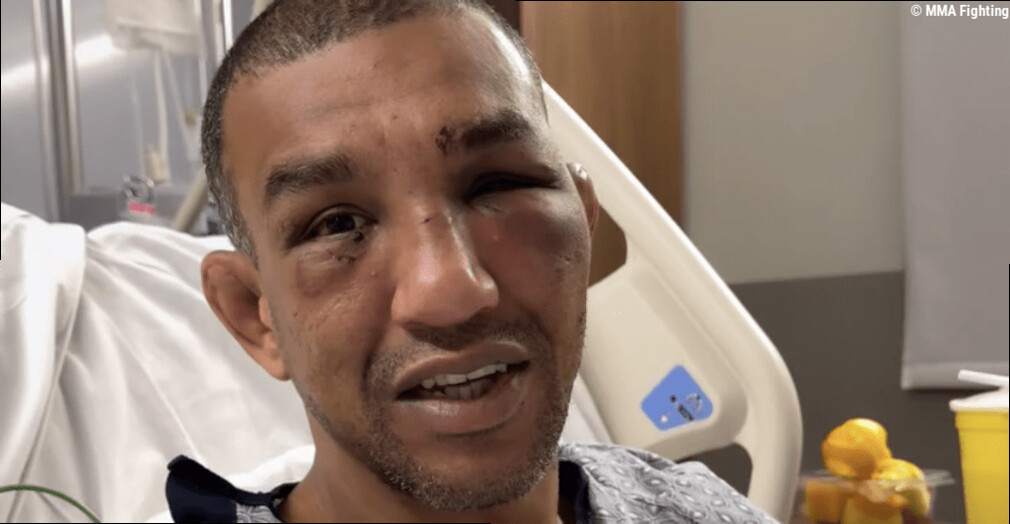 Raoni Barcelos shares video from hospital bed, vows to 'come back stronger' after terrifying UFC Vegas 121 loss