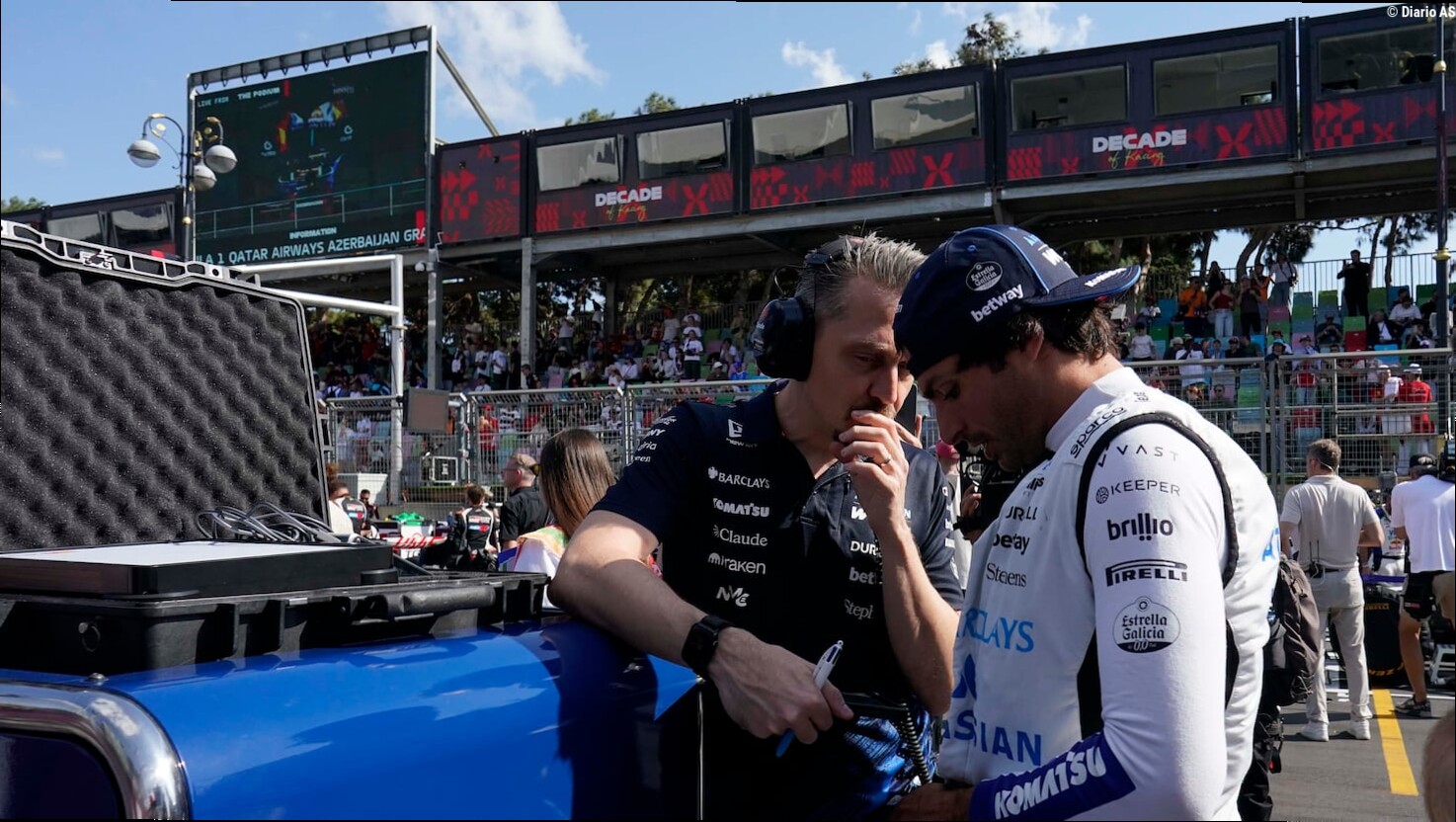 James Vowles ensalza el trabajo de Sainz en Bakú