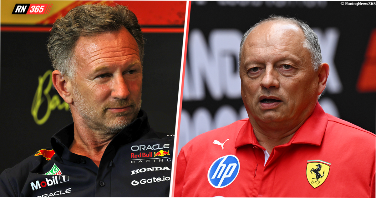 Ferrari issue unusual statement amid rampant Fred Vasseur-Christian Horner rumours