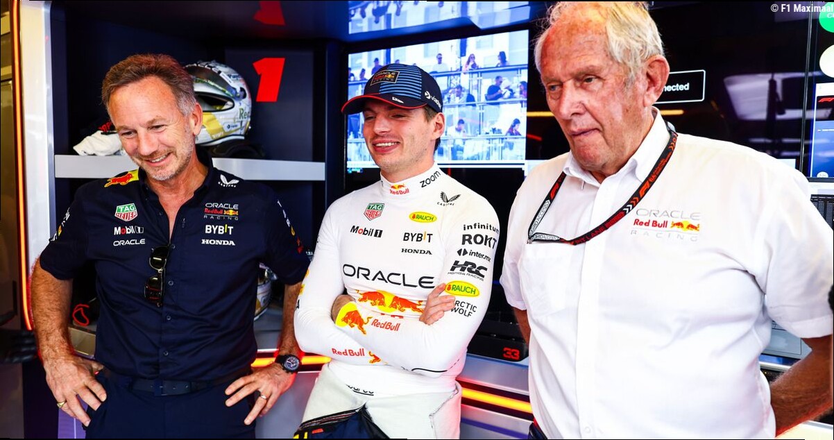 Schumacher reageert fel richting Horner na uitspraken over Marko en Verstappen: "Dat is verzonnen"