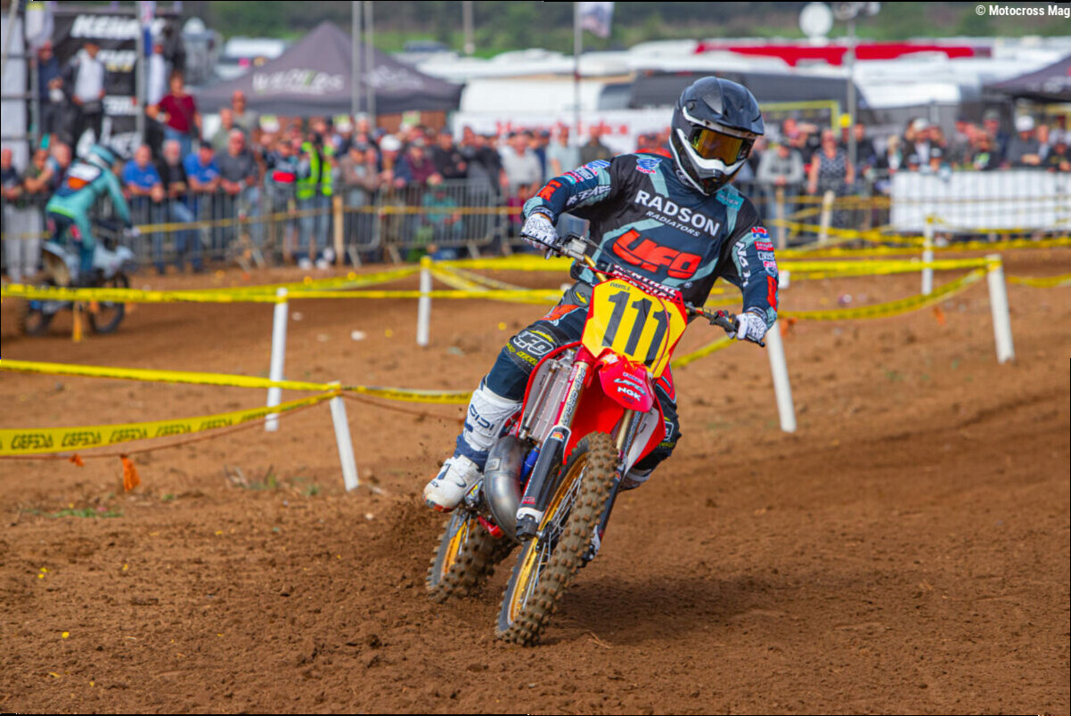 Photos : Stefan Everts et sa Honda CR500AF de 1998 enchantent Lummen