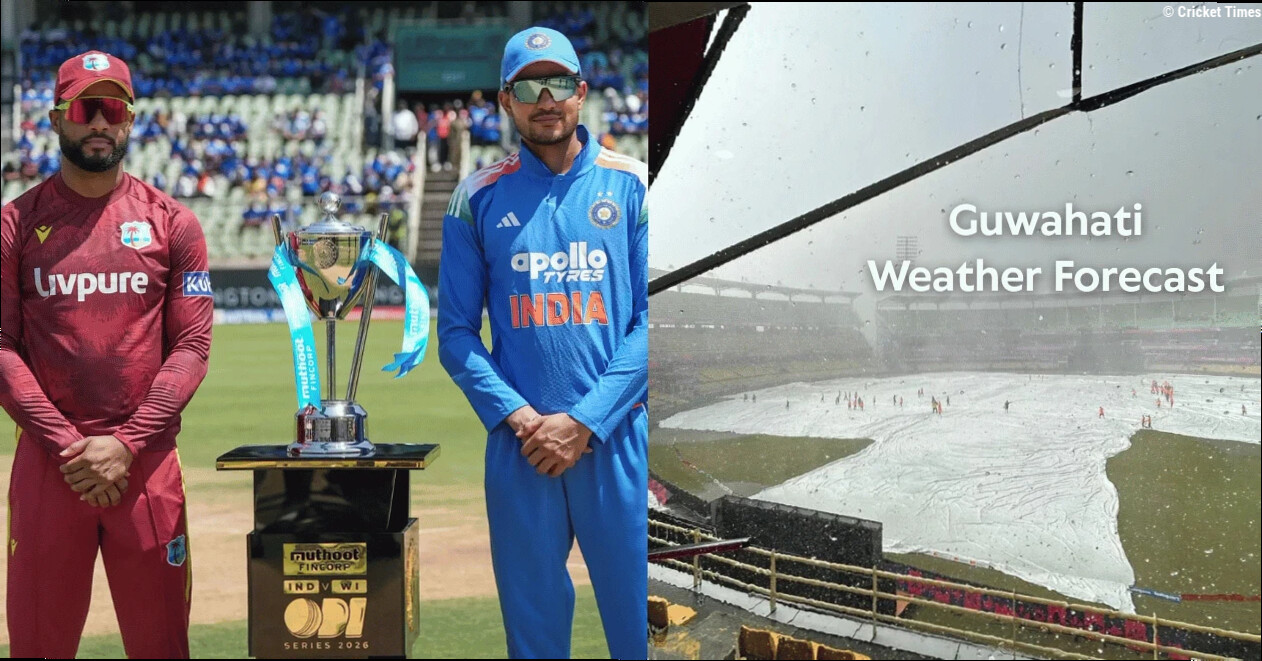 IND vs WI, 2nd ODI: Rain to play spoiler in Guwahati? Here's the hourly weather forecast for today's match