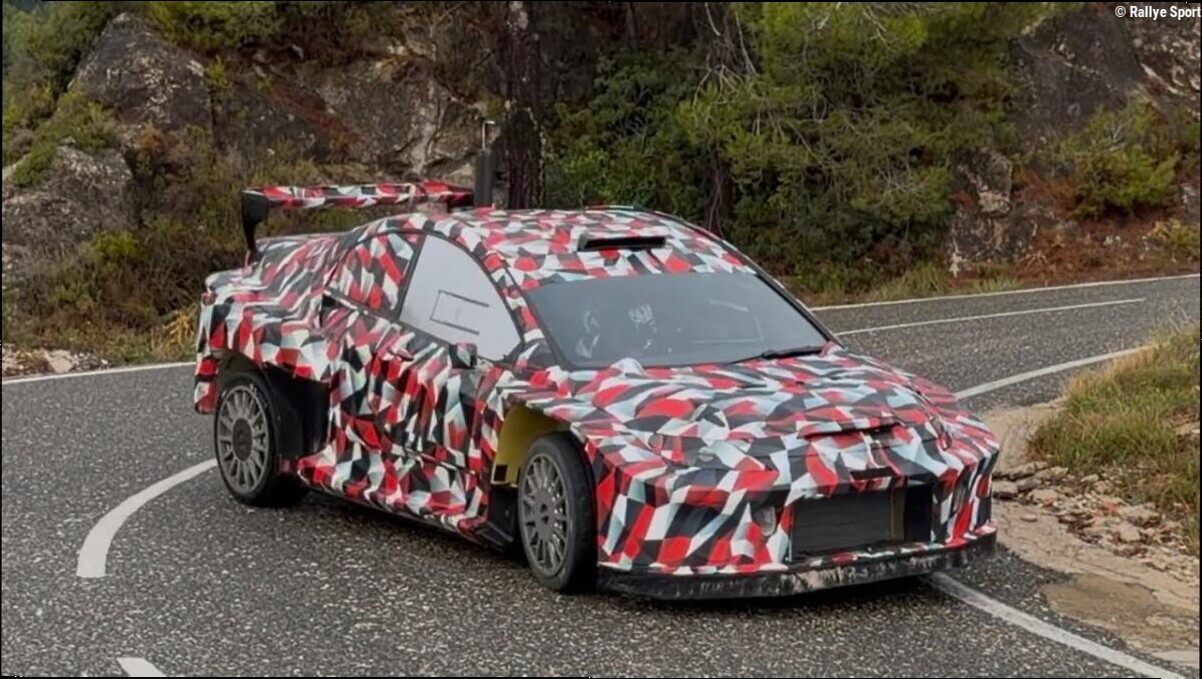 Toyota en essais en Espagne avec la WRC27