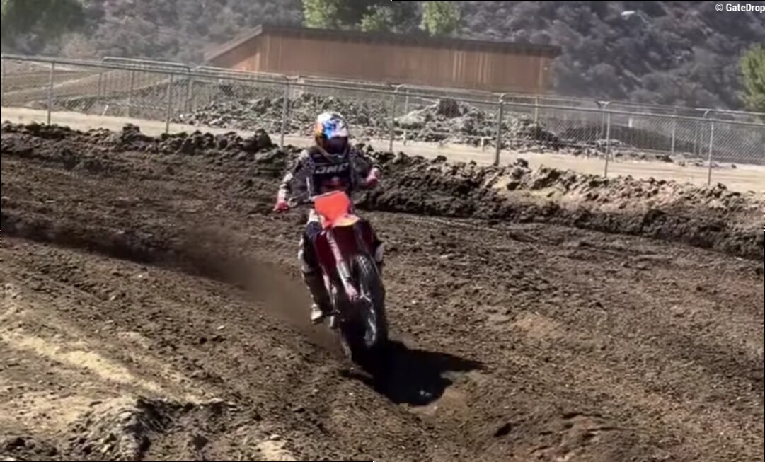 Video: Beaumer on the 450 getting ready for MXoN!