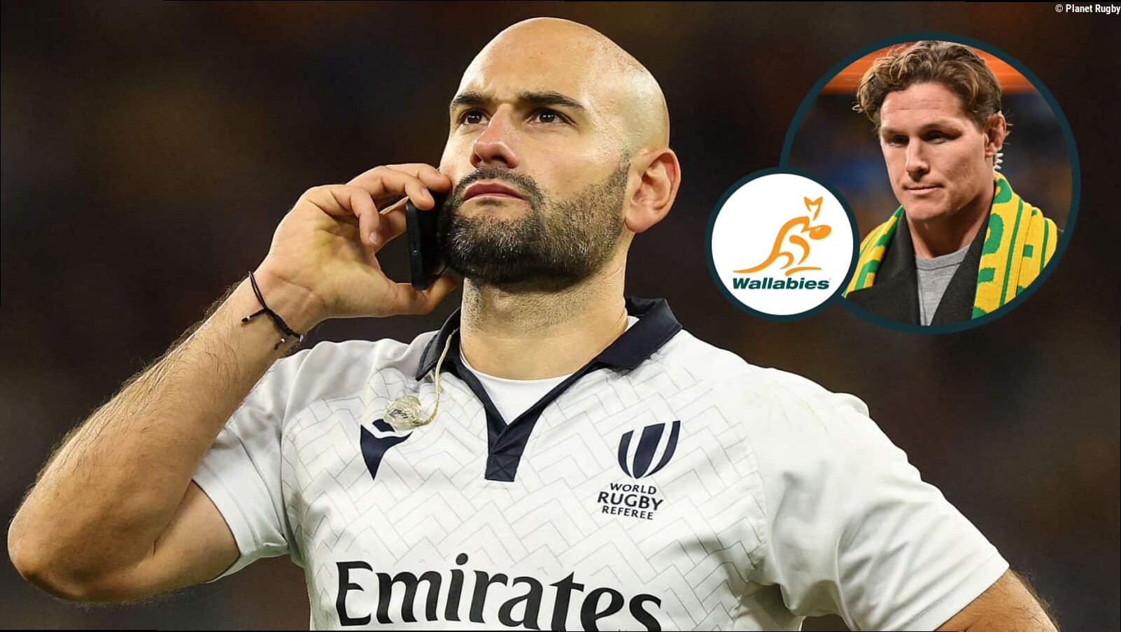 Michael Hooper hides referee bias accusation behind call for World Rugby to protect Andrea Piardi