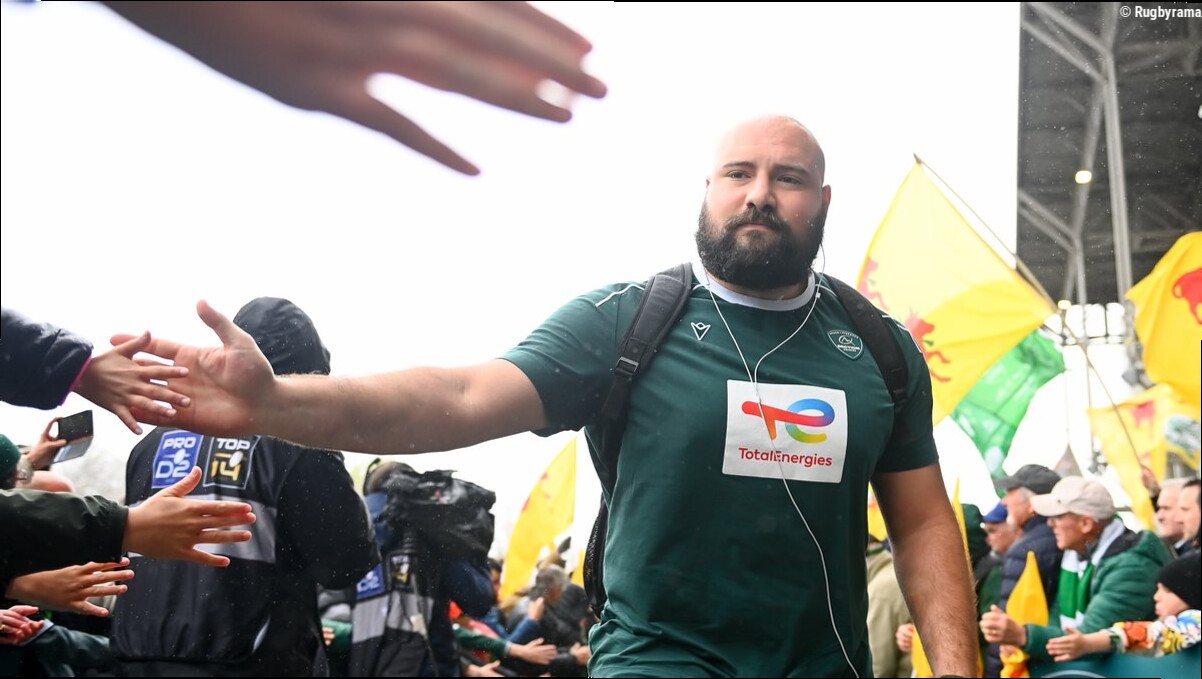 Top 14. Pau : Guram Papidze remis de son mollet, Bastien Vergnes-Taillefer présent à l'entraînement