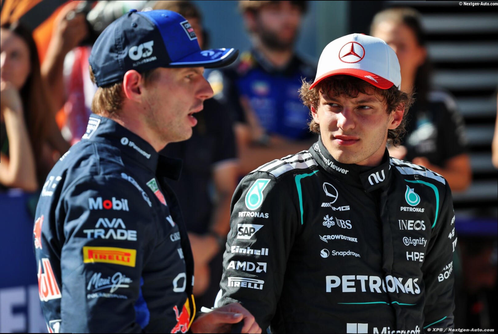 Antonelli dévoile l'une des grandes forces de Verstappen