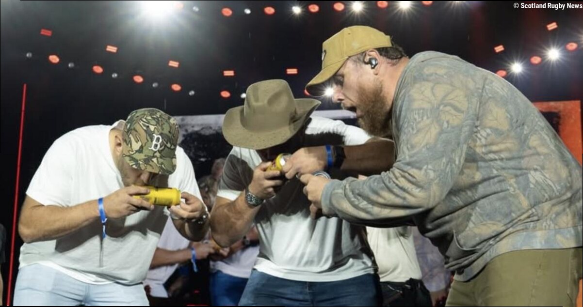 Matt Fagerson shares story behind 'pinch-me' Luke Combs Murrayfield appearance